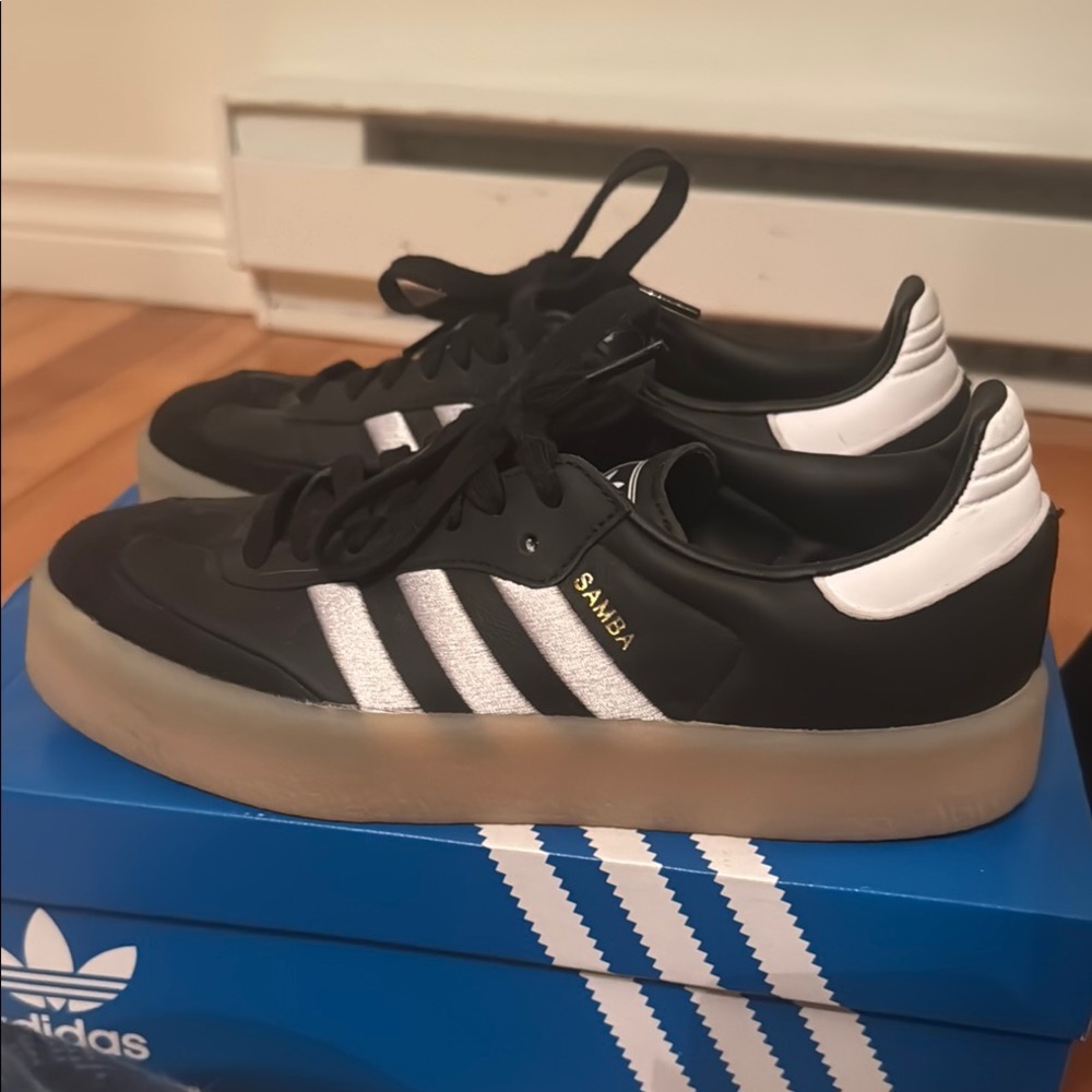 adidas Samba Black White Gum Sole Women’s Sneakers